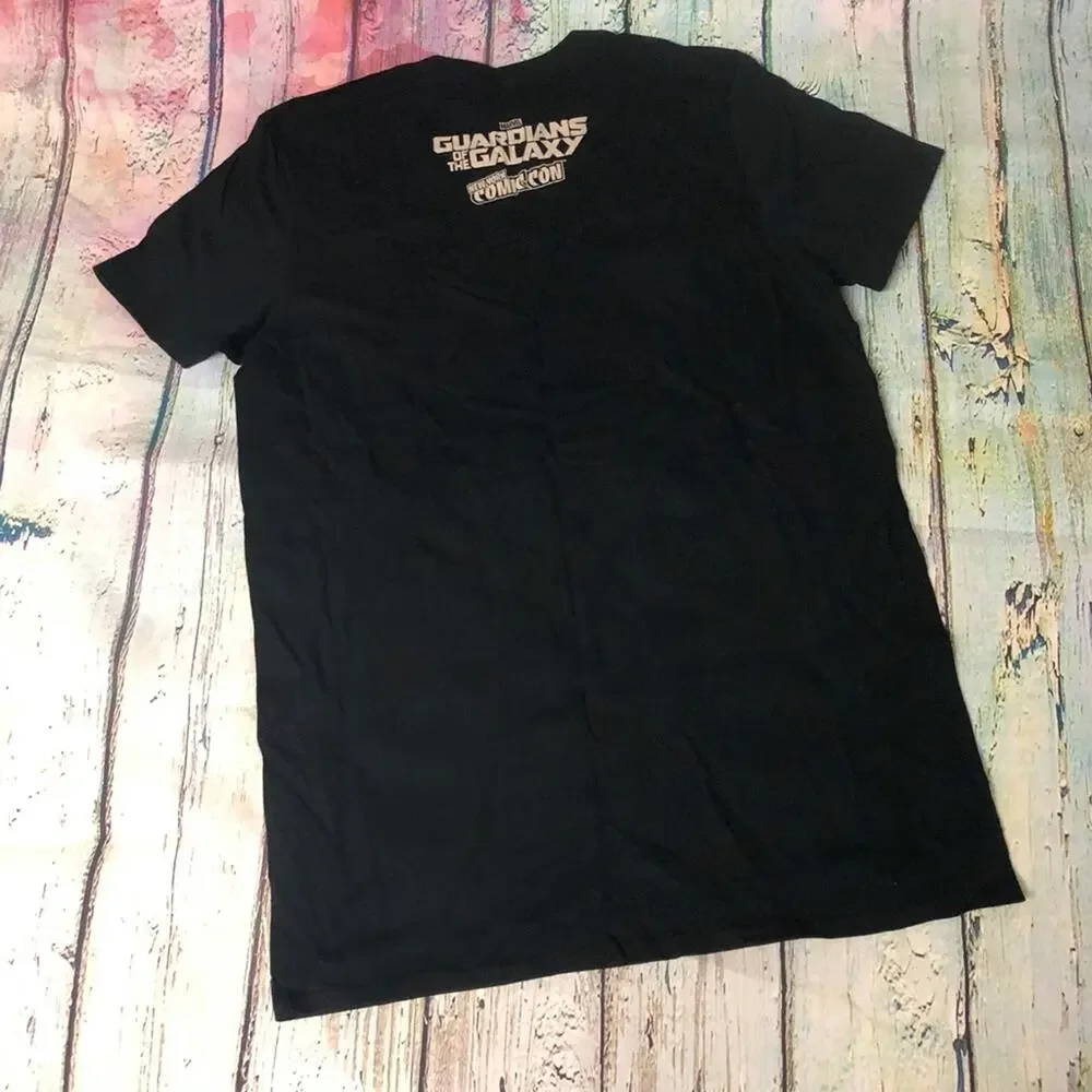 Marvel Guardians of the Galaxy Graphic T-Shirt Womens Small Black NYCC Exclusive - Picture 4 of 6